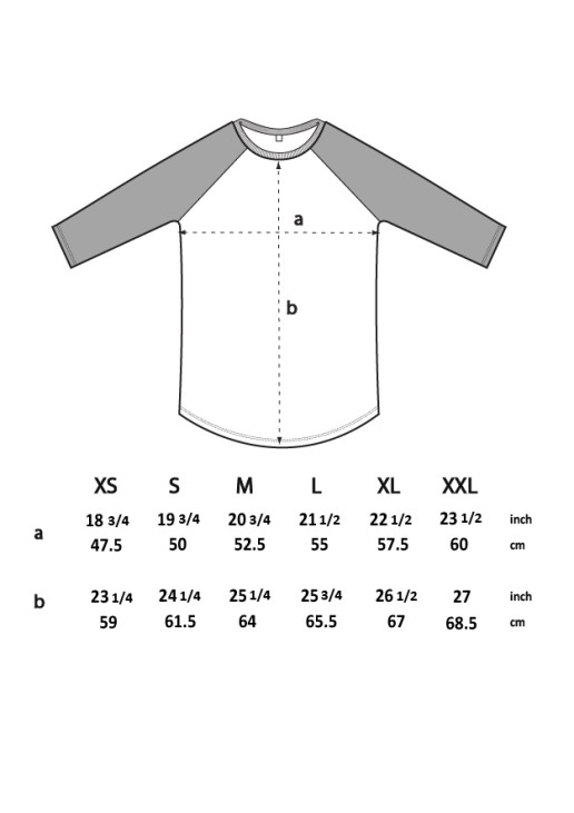 Unisex 100% Recycled Baseball Shirt